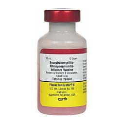 Fluvac Innovator 6 (3-way Sleeping Sickness + Tet + Flu + Rhino) Equine Vaccine  - 10 dose Zoetis Animal Health